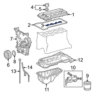 Toyota OE - Engine Valve Cover Washer Seal