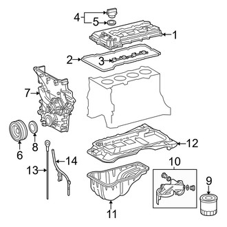 Toyota OE - Engine Parts (2.7L)