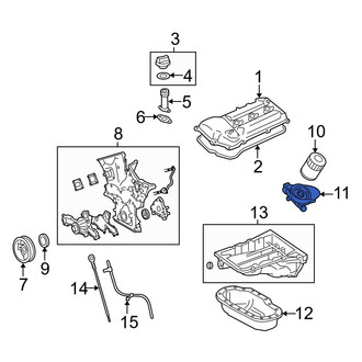 Toyota OE - Engine Oil Filter Adapter