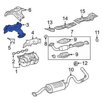 Toyota OE - Exhaust Manifold