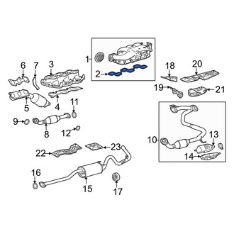 Toyota OE - Fuel Injection Plenum Gasket