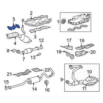 Toyota OE - Exhaust Manifold Gasket