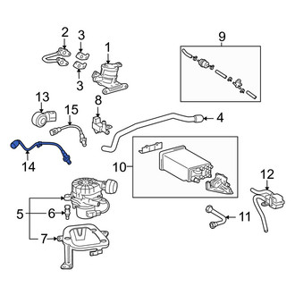 Toyota OE - Front Oxygen Sensor