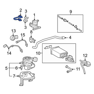 Toyota OE - Secondary Air Injection Pump Hose