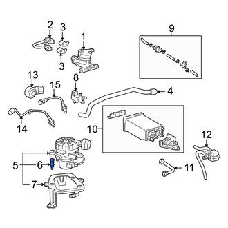Toyota OE - Secondary Air Injection Pump Insulator