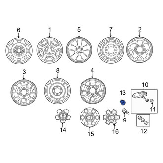 Toyota OE - Wheel Lug Nut