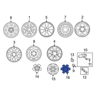 Toyota OE - Wheel Cap