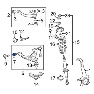 Toyota OE - Front Lower Forward Suspension Control Arm Bushing