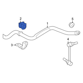 Toyota OE - Front Suspension Stabilizer Bar Bushing