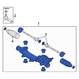 Toyota OE - Rack and Pinion Assembly