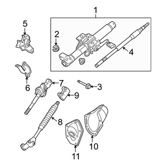 Toyota OE - Steering Column Assembly