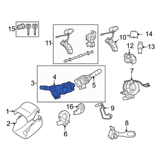 Toyota OE - Turn Signal & Combination Lever
