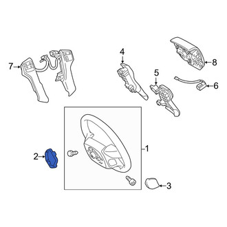 Toyota OE - Right Steering Wheel Plug