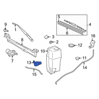 Toyota OE - Windshield Washer Pump