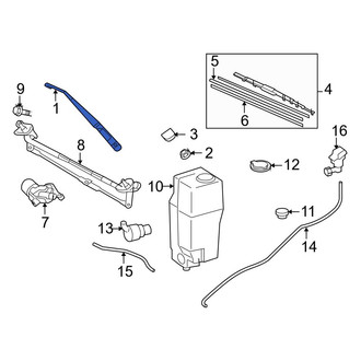 Toyota OE - Right Wiper Arm