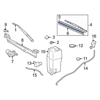 Toyota OE - Right Wiper Blade Refill