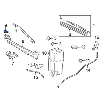 Toyota OE - Wiper Linkage Bolt