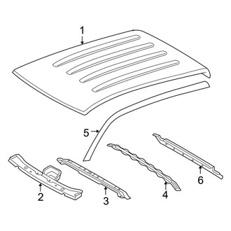 Toyota OE - Cab - Roof & Components (Base / Pre Runner Double Cab)