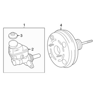 Toyota OE - Brake Master Cylinder