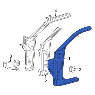 Toyota OE - Left Outer Body A-Pillar