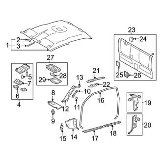 Toyota OE - Cab - Interior Trim