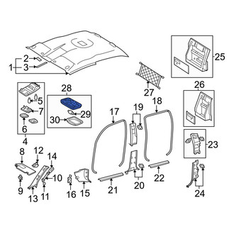 Toyota OE - Dome Light