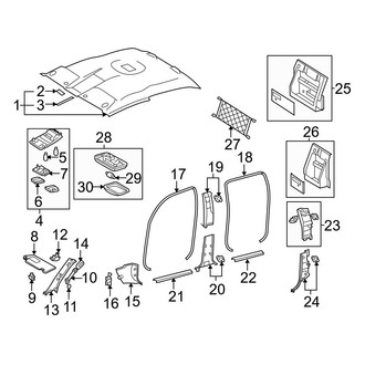 Toyota OE - Cab - Interior Trim (Double Cab)