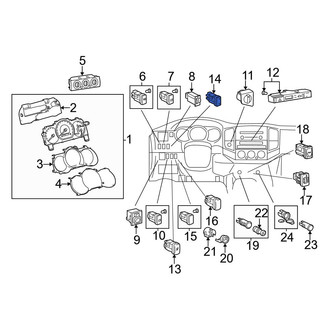 Toyota OE - Combination Switch