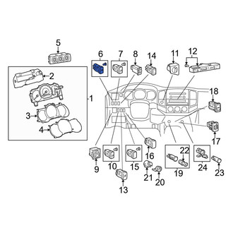 Toyota OE - Fog Light Switch