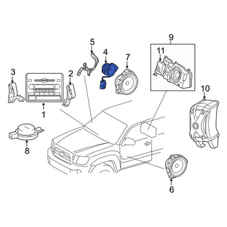 Toyota OE - Front Speaker