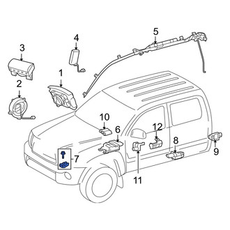 Toyota OE - Front Air Bag Impact Sensor