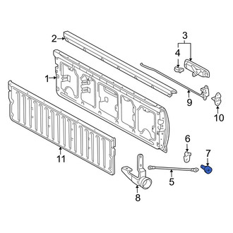 Toyota OE - Tailgate Support Cable Bolt
