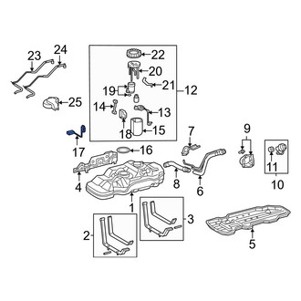 Toyota OE - Fuel Sender and Hanger Assembly
