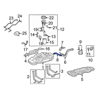 Toyota OE - Fuel Filler Hose