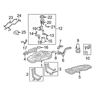 Toyota OE - Fuel System Components