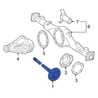 Toyota OE - Rear Drive Axle Shaft