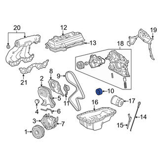 Toyota OE - Engine Timing Belt Idler