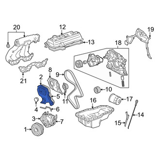 Toyota OE - Lower Engine Timing Cover