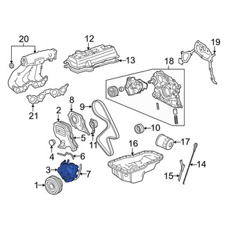Toyota OE - Outer Upper Engine Timing Cover