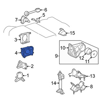 Toyota OE - Engine Mount Bracket