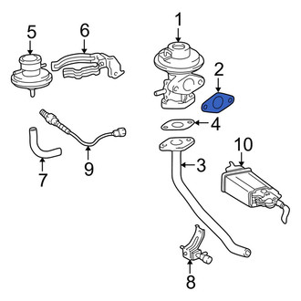 Toyota OE - Exhaust Gas Recirculation (EGR) Valve