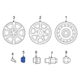 Toyota OE - Wheel Lug Nut