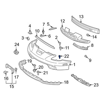 Toyota OE - Mud Flap Clip