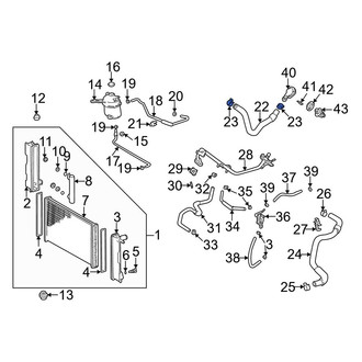 Toyota OE - Upper Radiator Hose Clamp