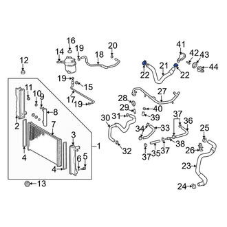 Toyota OE - Upper Radiator Hose Clamp