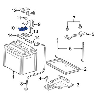 Toyota OE - Battery Cable Terminal End