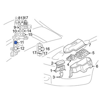 Toyota OE - Accessory Power Relay