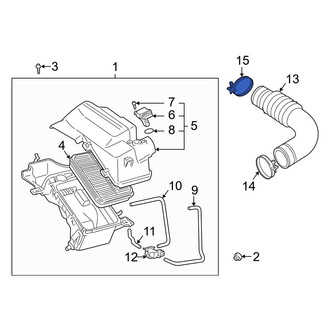 Toyota OE - Lower Engine Air Duct Clamp