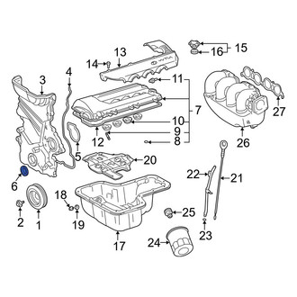 Toyota OE - Front Engine Crankshaft Seal