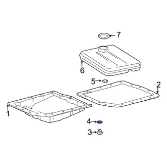Toyota OE - Automatic Transmission Drain Plug Gasket